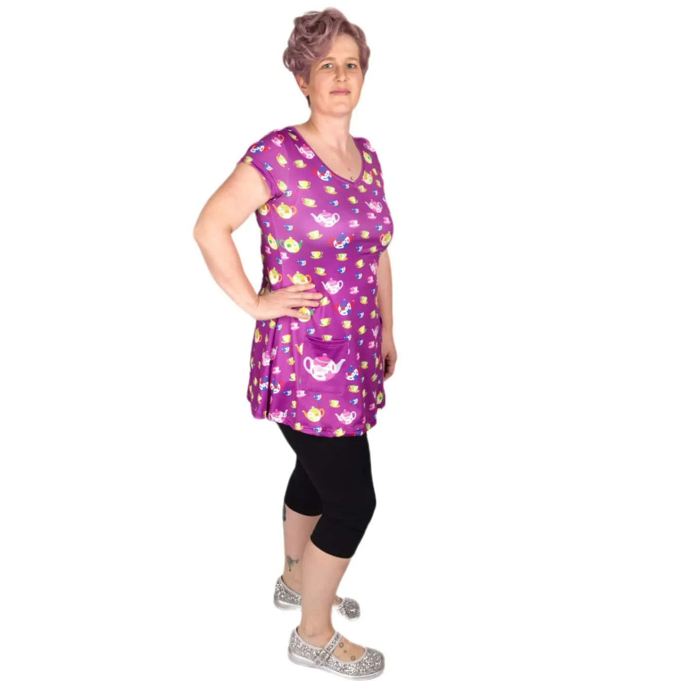 Tea Party Tunic Top