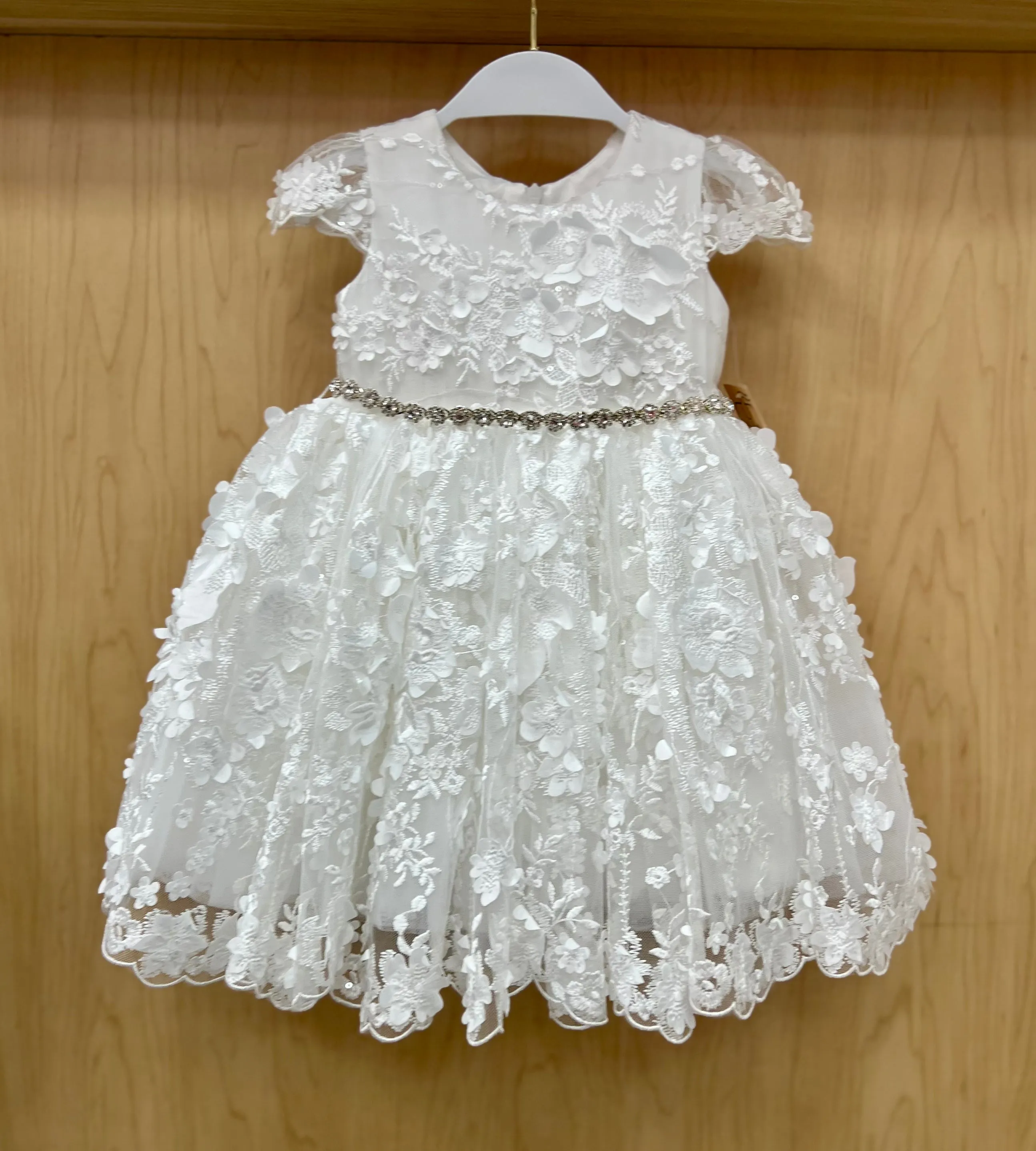 Teter Warm 3D flower short Dress B120