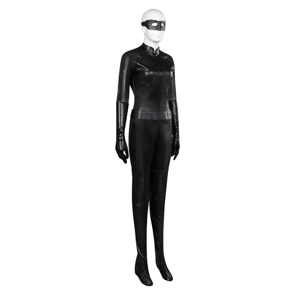 The Dark Knight Rises Selina Catwoman Cosplay Jumpsuit Halloween Carnival Party Disguise Suit