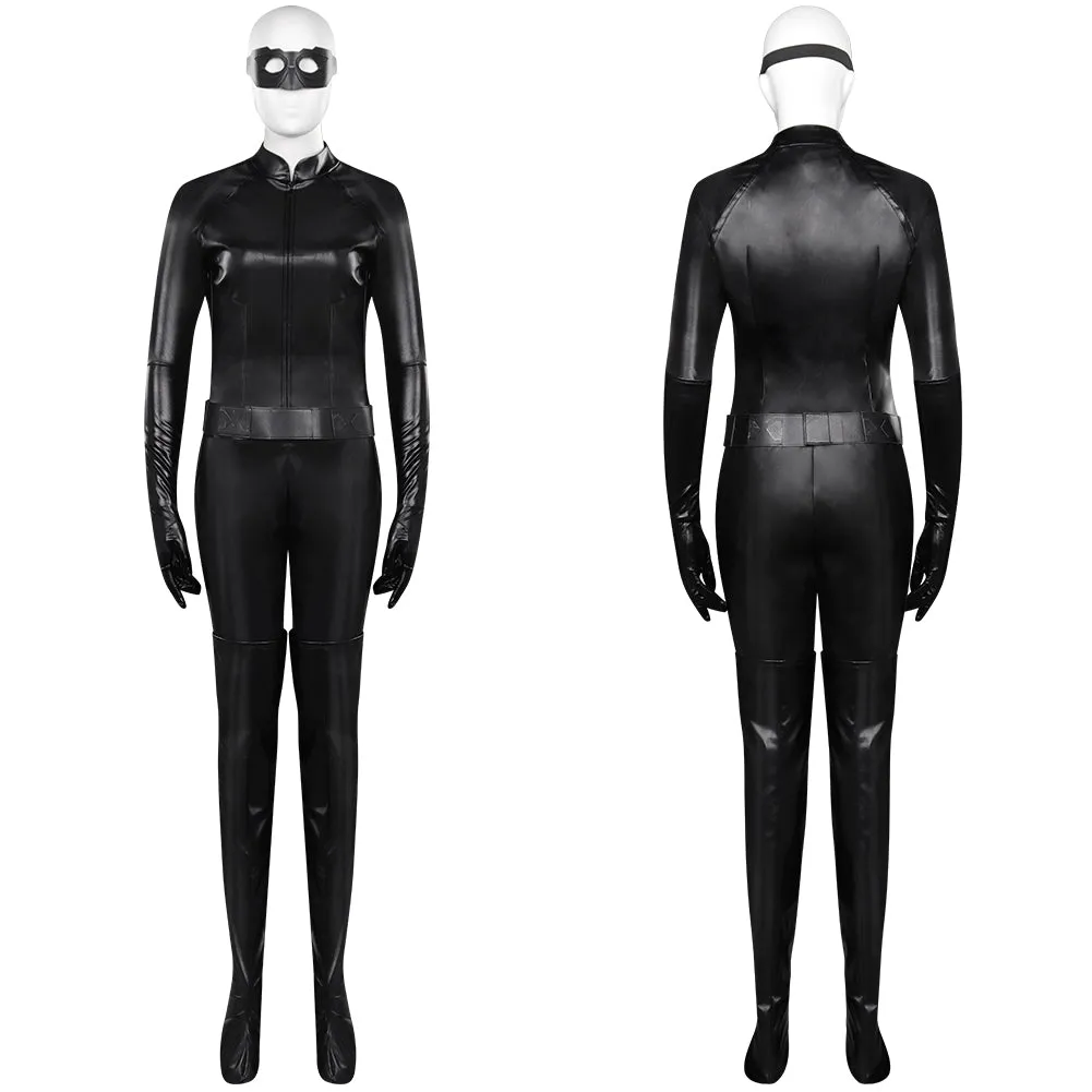 The Dark Knight Rises Selina Catwoman Cosplay Jumpsuit Halloween Carnival Party Disguise Suit
