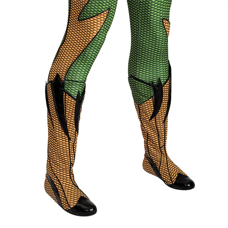 The Deep Costume The Boys Season 1 Cosplay Bodysuit Halloween Outfit with Shoes