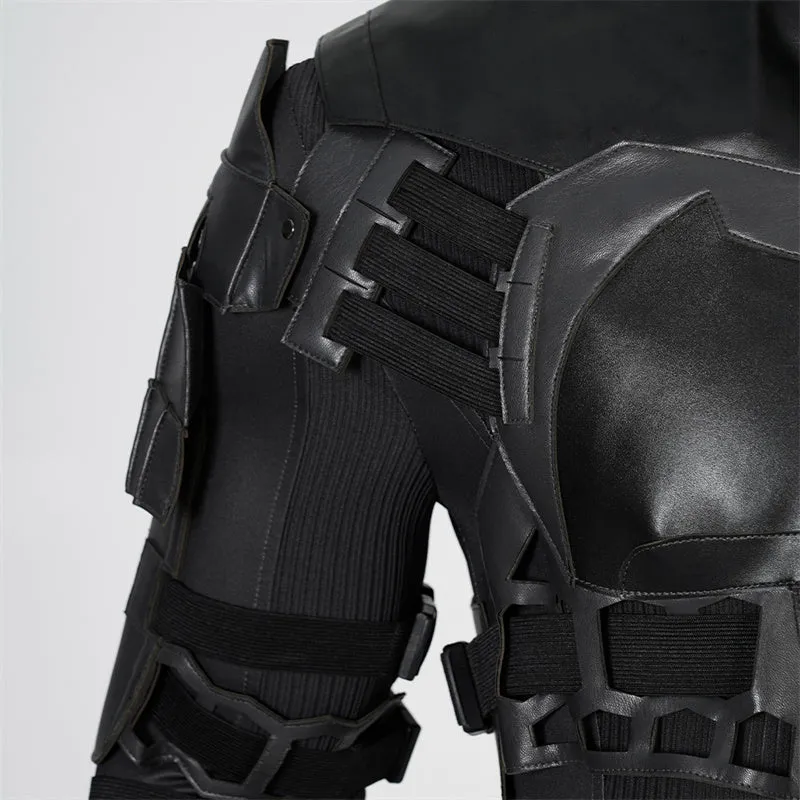 The Flash Movie Batman Cosplay Costume Superhero Batman Jumpsuit Cloak Halloween Party Suit