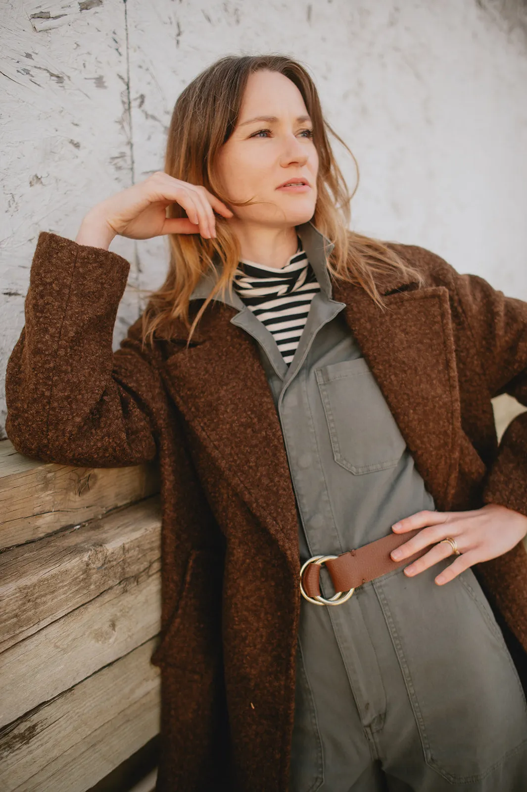 The Maverick Wide Leg Denim Jumpsuit by Daze Denim - Grass