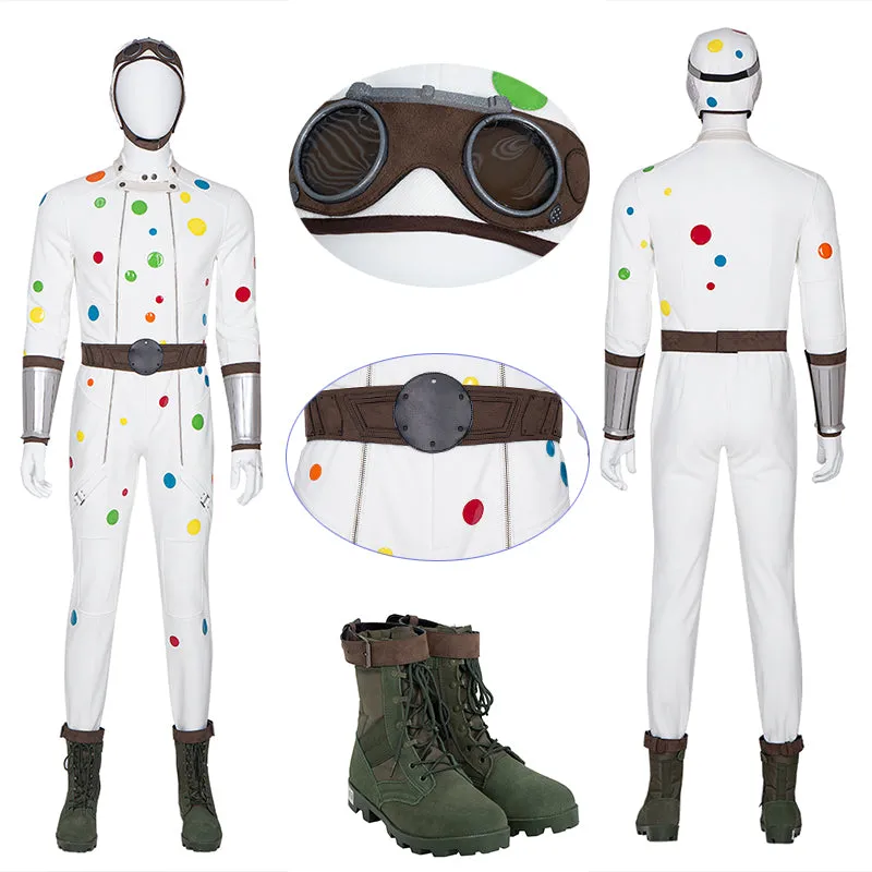 The Suicide Squad Polka-Dot Man Cosplay Costume 2021 Movie Halloween Outfit For Men