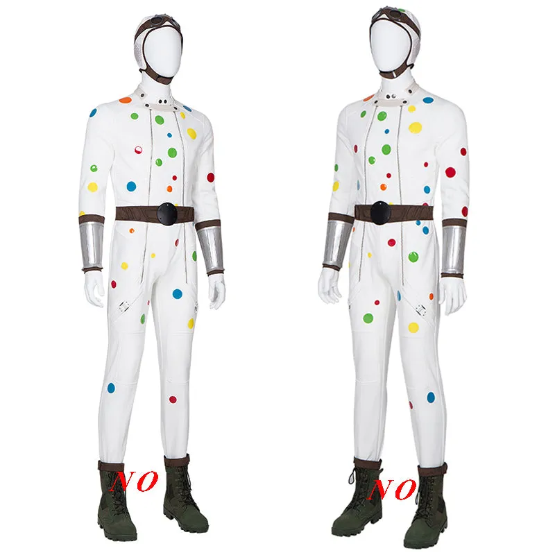 The Suicide Squad Polka-Dot Man Cosplay Costume 2021 Movie Halloween Outfit For Men