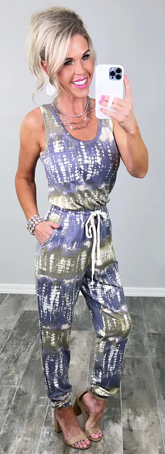 Tie Dye Jumpsuit