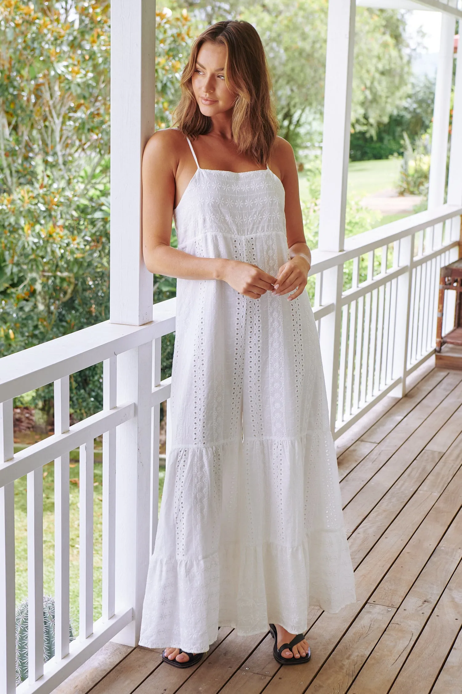 Tina Jumpsuit - White Te Amo