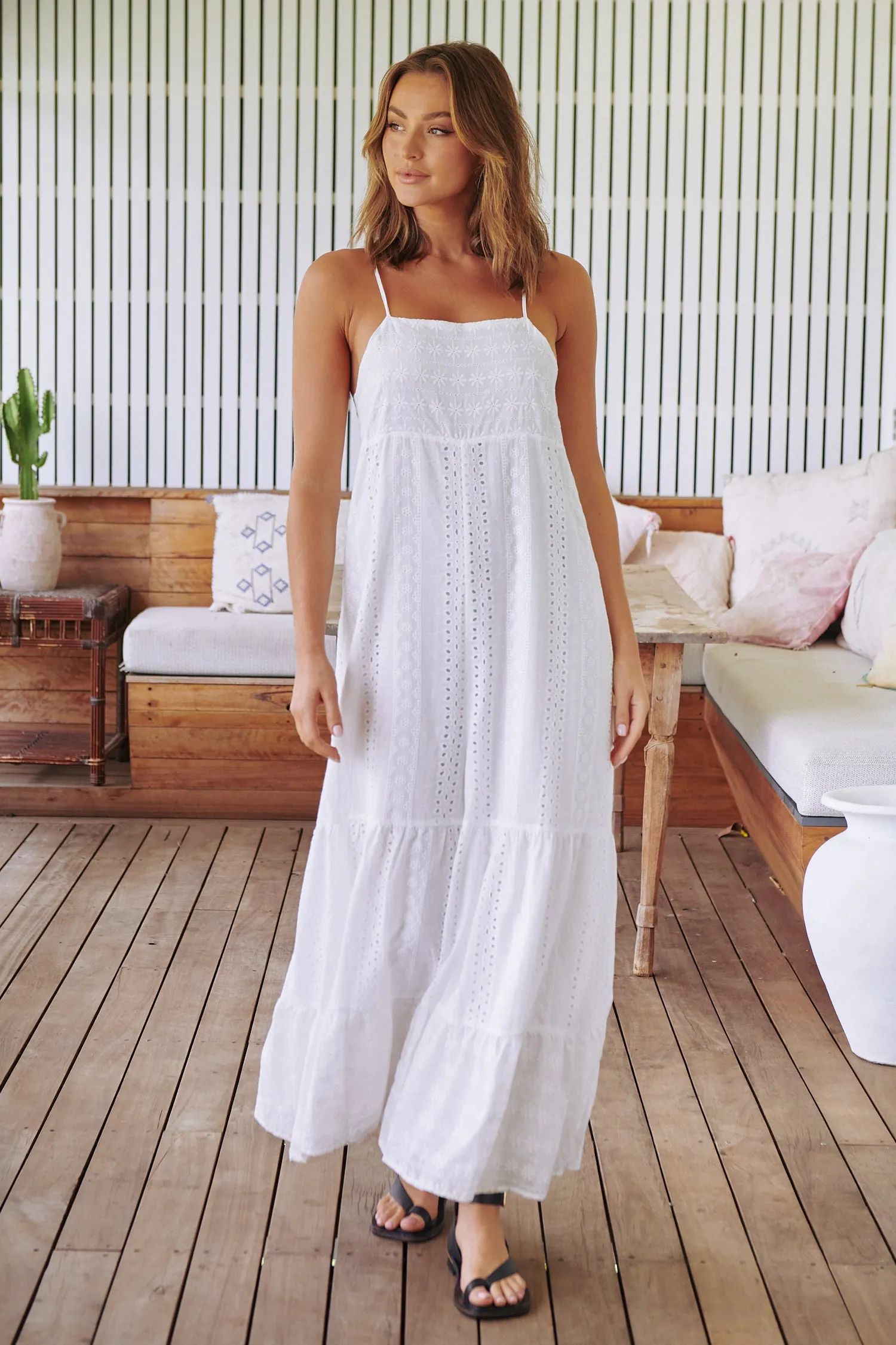 Tina Jumpsuit - White Te Amo
