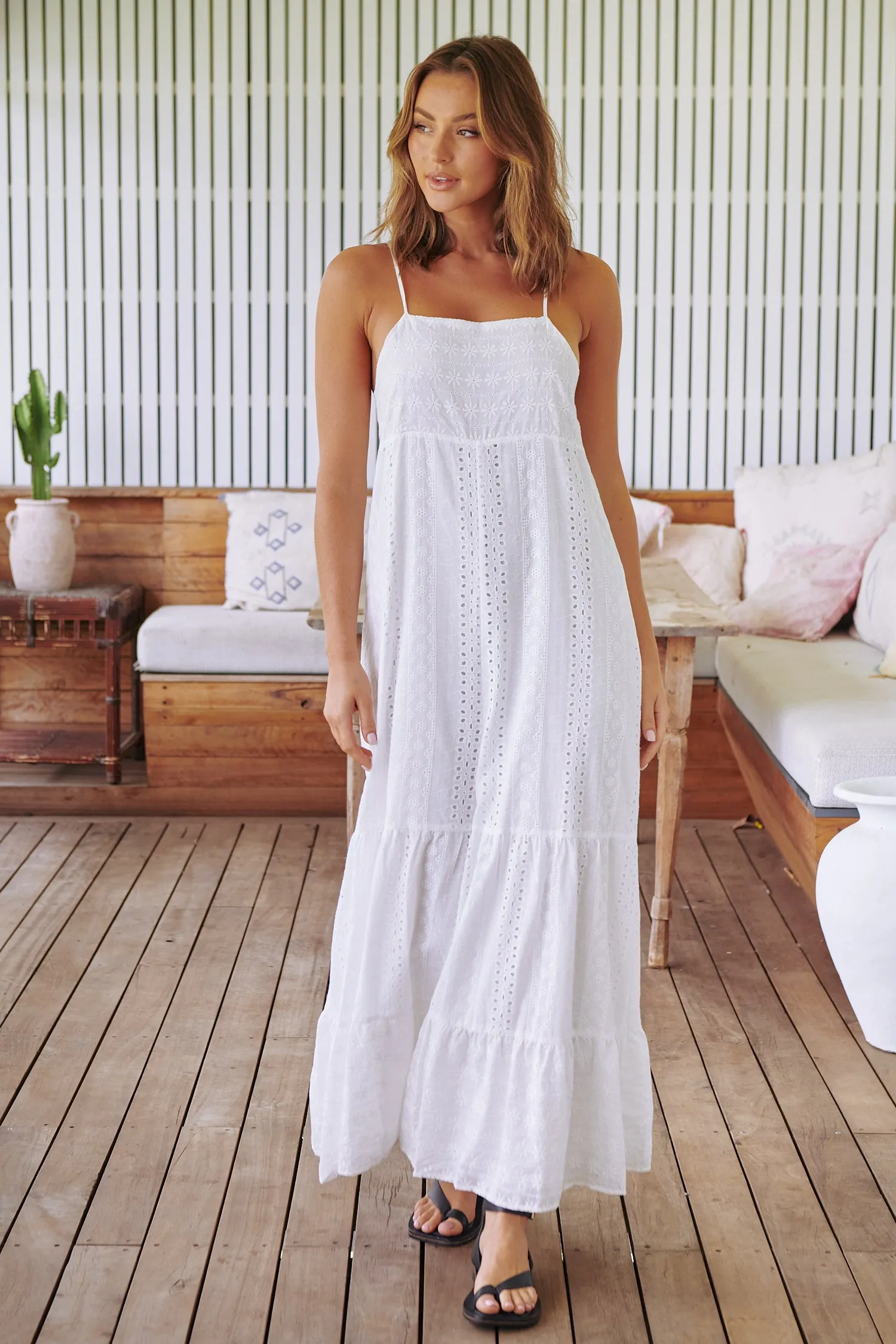 Tina Jumpsuit - White Te Amo