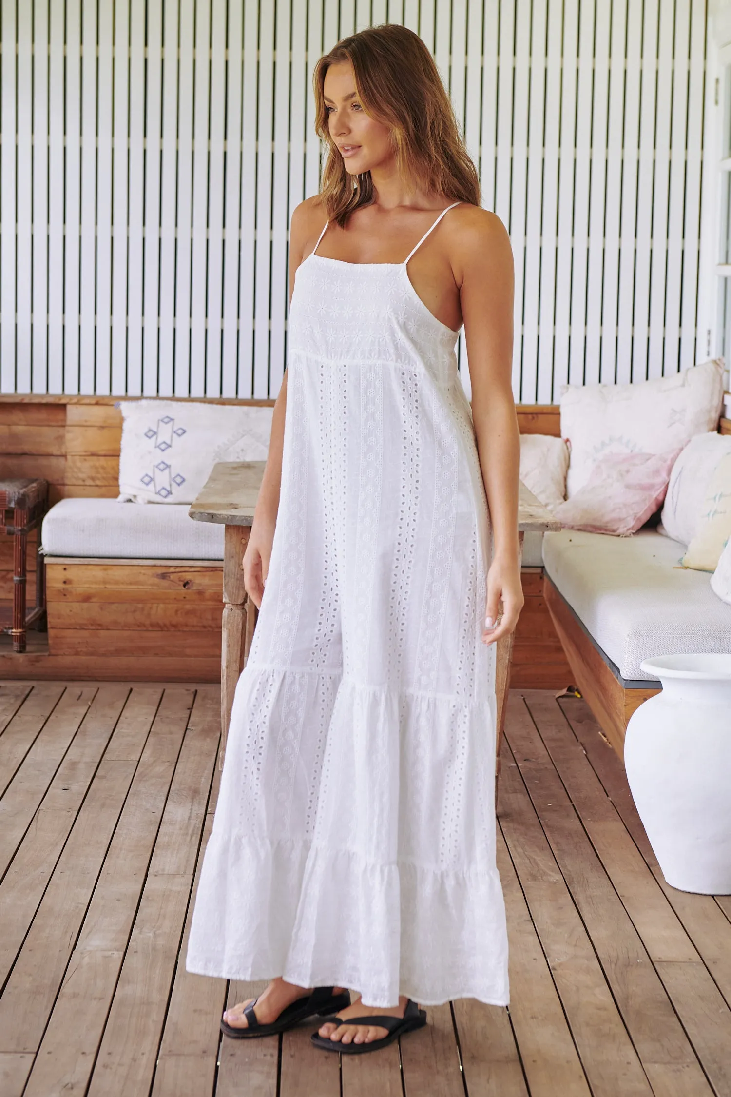 Tina Jumpsuit - White Te Amo