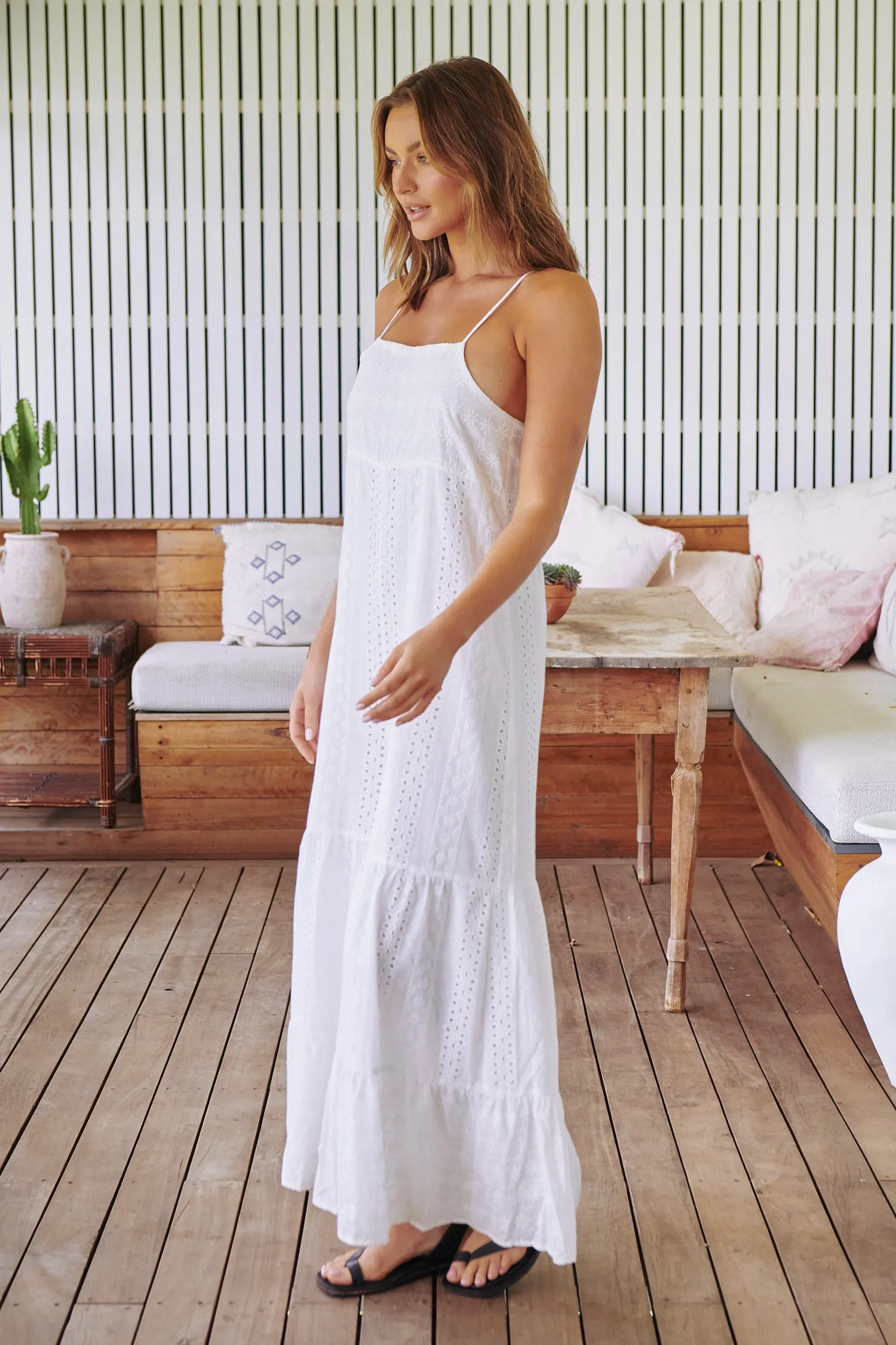Tina Jumpsuit - White Te Amo