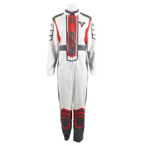 Ultraman Daigo Madoka White Jumpsuit Party Carnival Halloween Cosplay Costume