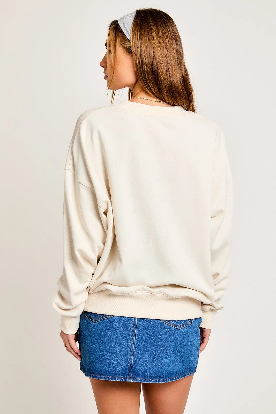 USA 4 Ever oversized sweatshirt