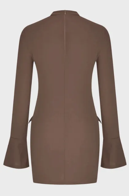 Utterly Pretty Bodycon Pockets Mini Dress