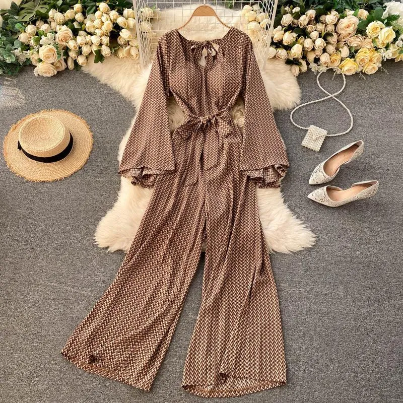 Vacation style jumpsuit