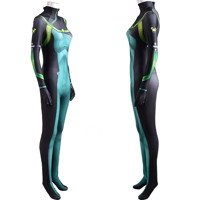 Valorant Viper Cosplay Costume Adult Kids Game Jumpsuit Halloween Carnival Suit