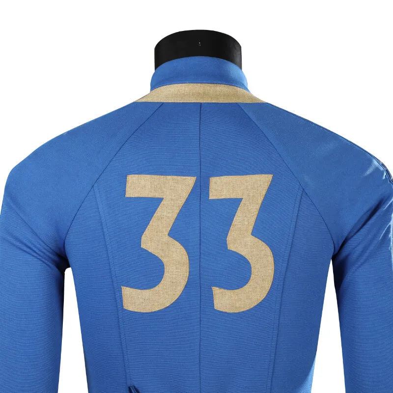 Vault 33 Jumpsuit Fallout Vault Suit Cosplay Vault Dweller Costume