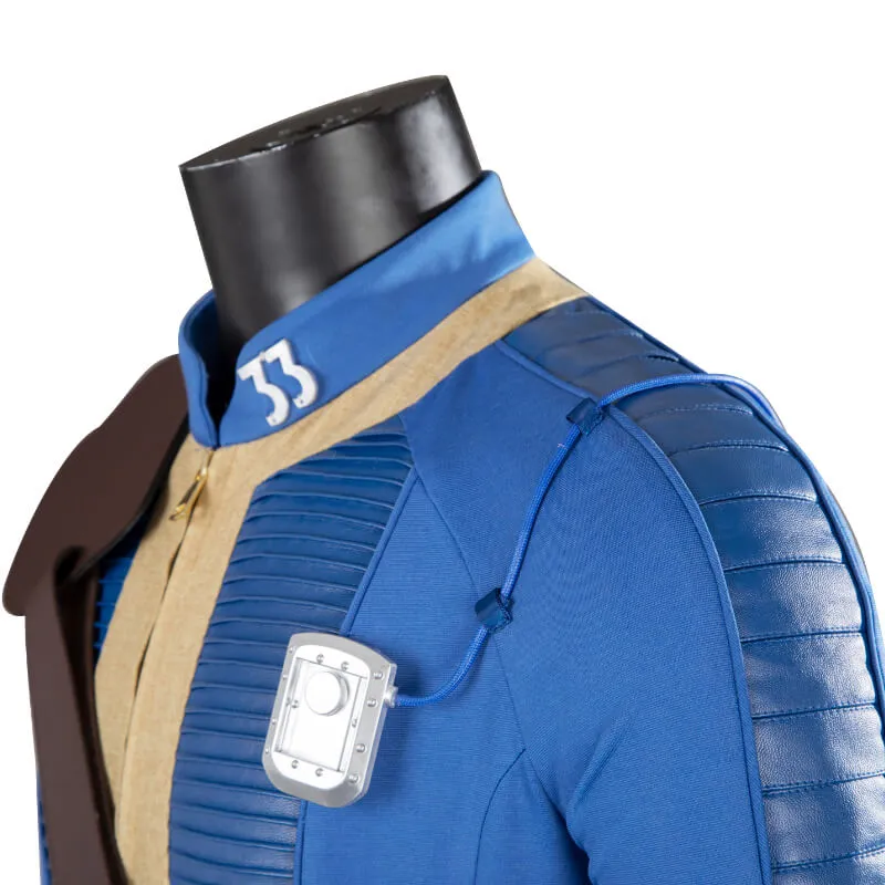 Vault 33 Jumpsuit Fallout Vault Suit Cosplay Vault Dweller Costume