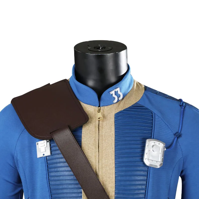 Vault 33 Jumpsuit Fallout Vault Suit Cosplay Vault Dweller Costume