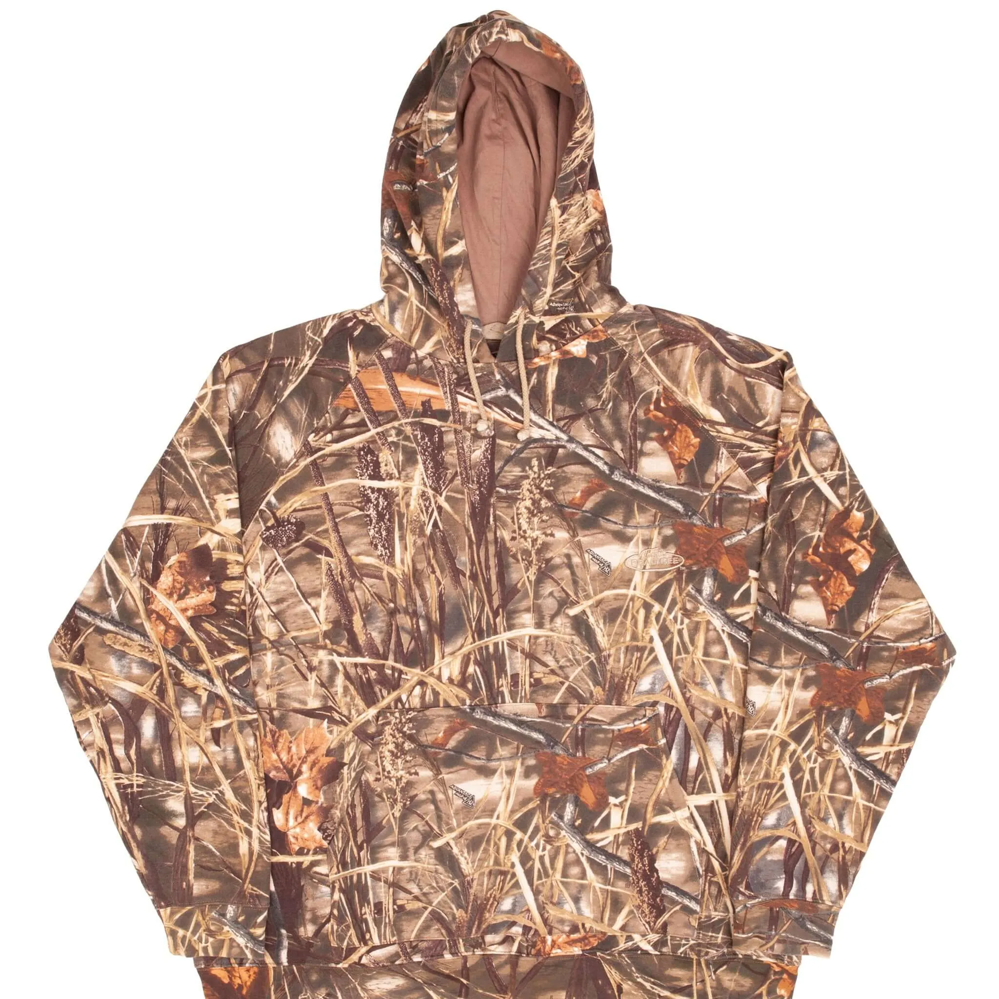 VINTAGE HUNTING REALTREE ADVANTAGE MAX 4 HD CAMO HOODIE SWEATSHIRT SIZE 2XL