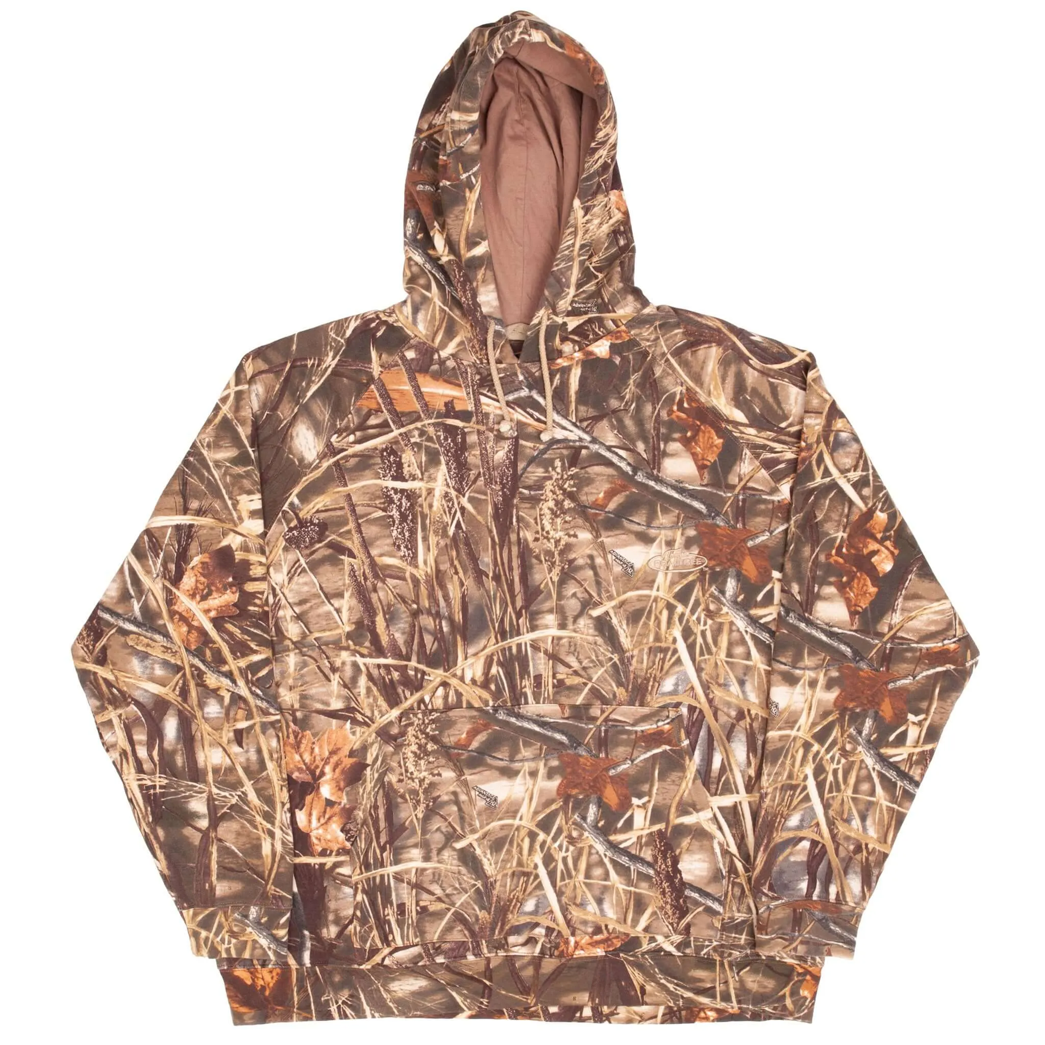 VINTAGE HUNTING REALTREE ADVANTAGE MAX 4 HD CAMO HOODIE SWEATSHIRT SIZE 2XL