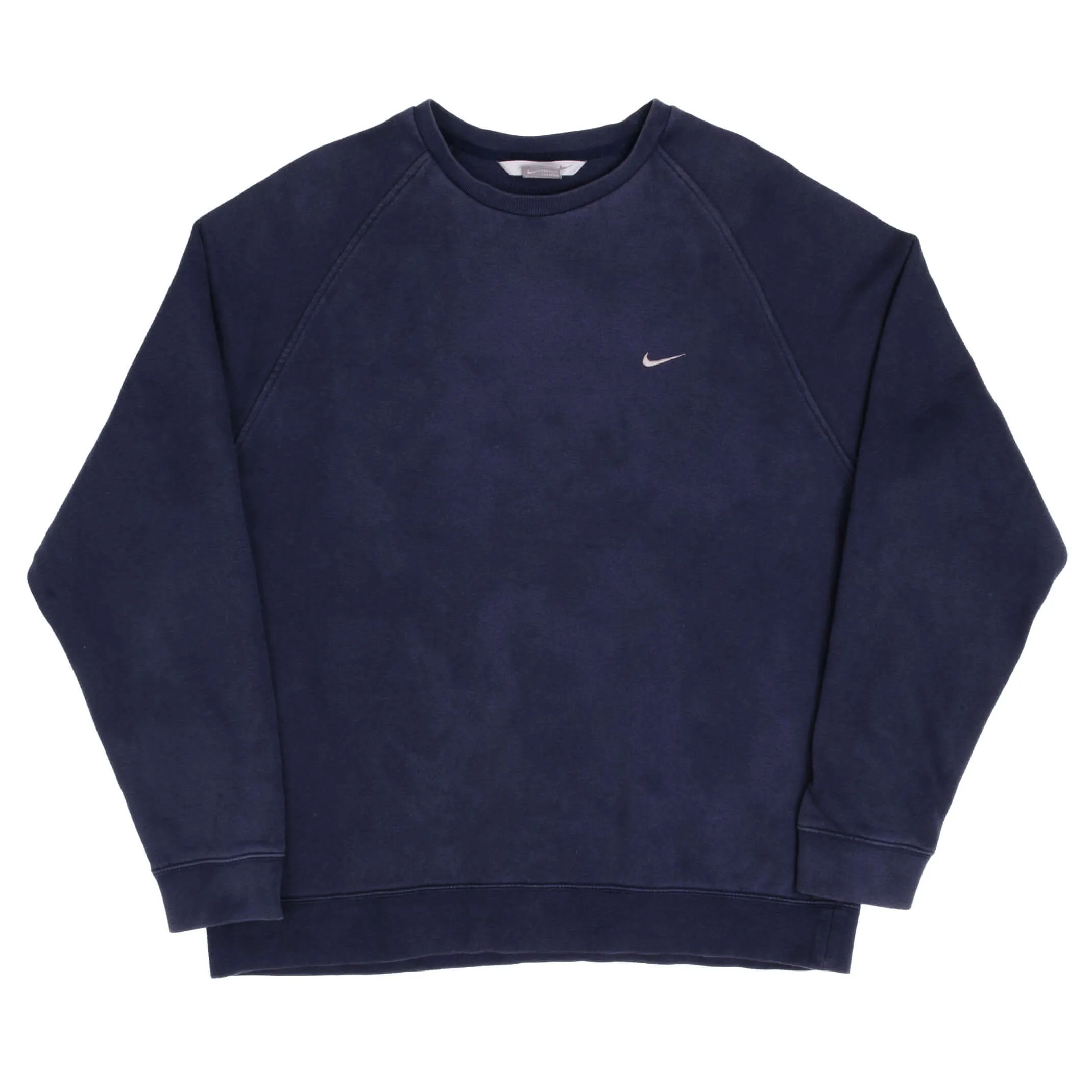 VINTAGE NIKE CLASSIC SWOOSH BLUE SWEATSHIRT 2000S SIZE XL