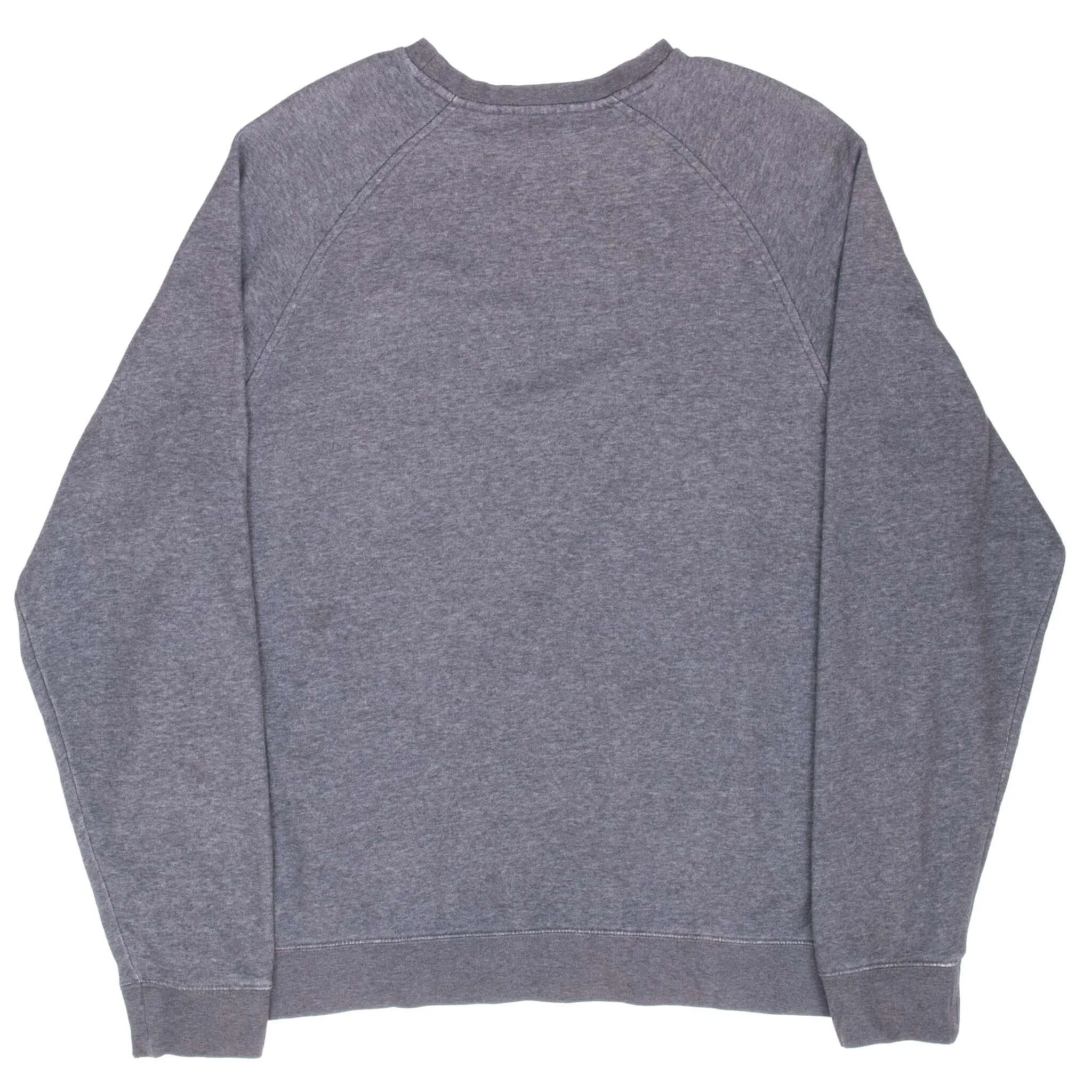 VINTAGE NIKE CLASSIC SWOOSH DARK GREY SWEATSHIRT 2000S LARGE