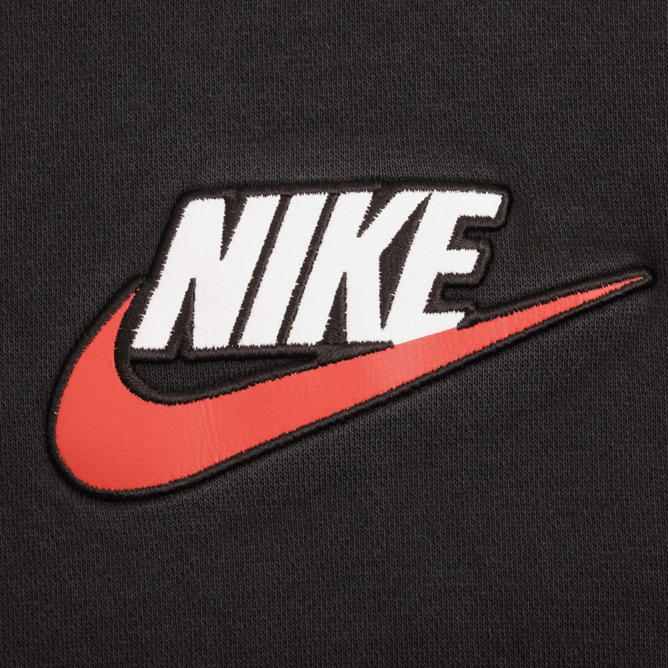 VINTAGE NIKE X SUPREME FW18 BLACK CREWNECK SWEATSHIRT SIZE MEDIUM