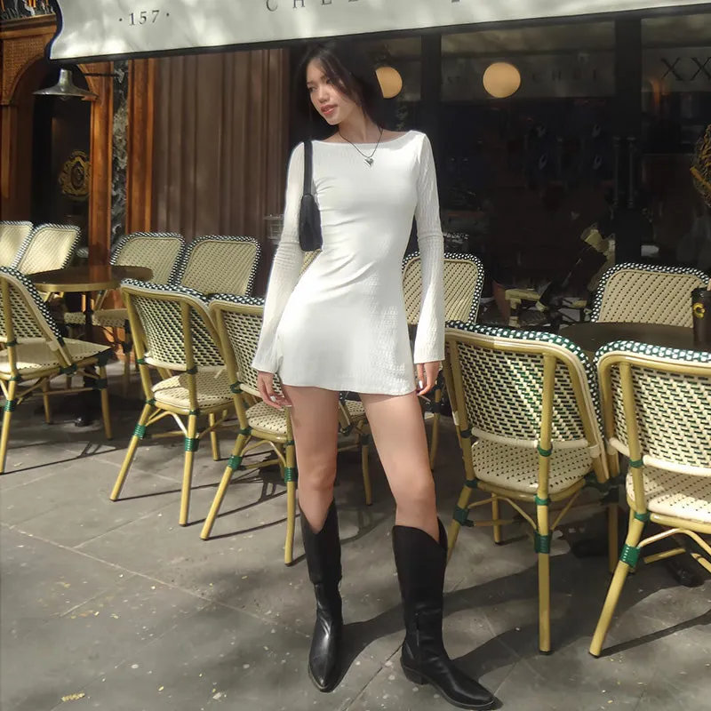 Vvsha Aranza Long Sleeve Mini Dress