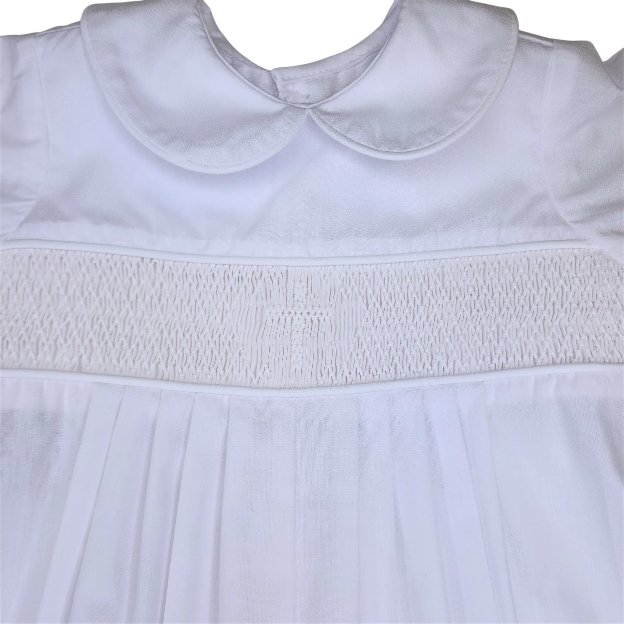 White Kingston Boy Romper