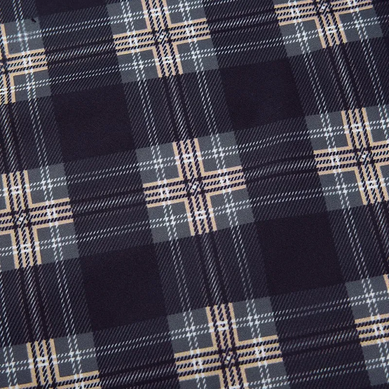 Willow Plaid Mini Dress