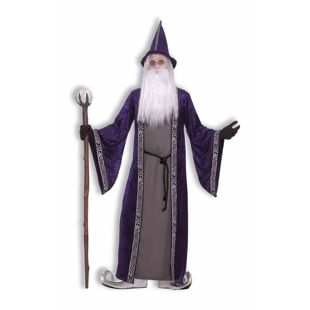 WIZARD Adult COSTUME - Purple