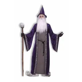 WIZARD Adult COSTUME - Purple