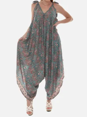 Women Printed Harem Jumpsuit