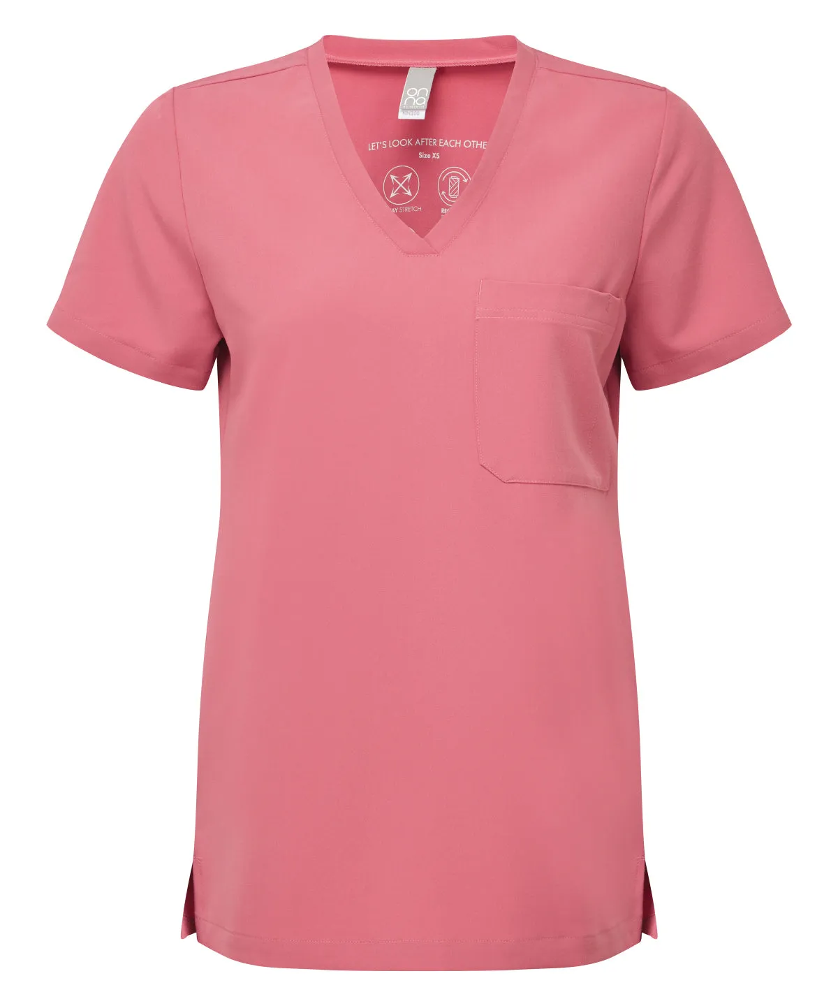 Womens Limitless Onna-stretch tunic | Calm Pink