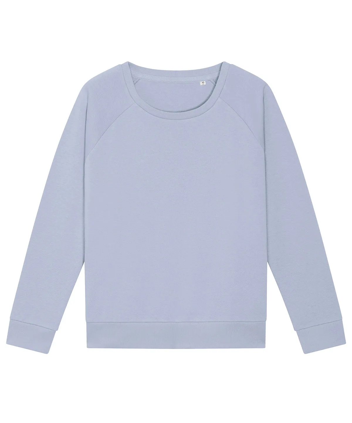 Womens Stella Dazzler relaxed fit sweatshirt (STSW125) | Serene Blue
