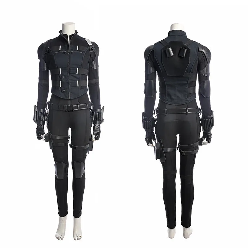 Yelena Belova Costume Black Widow Costume Adults Halloween Full Set